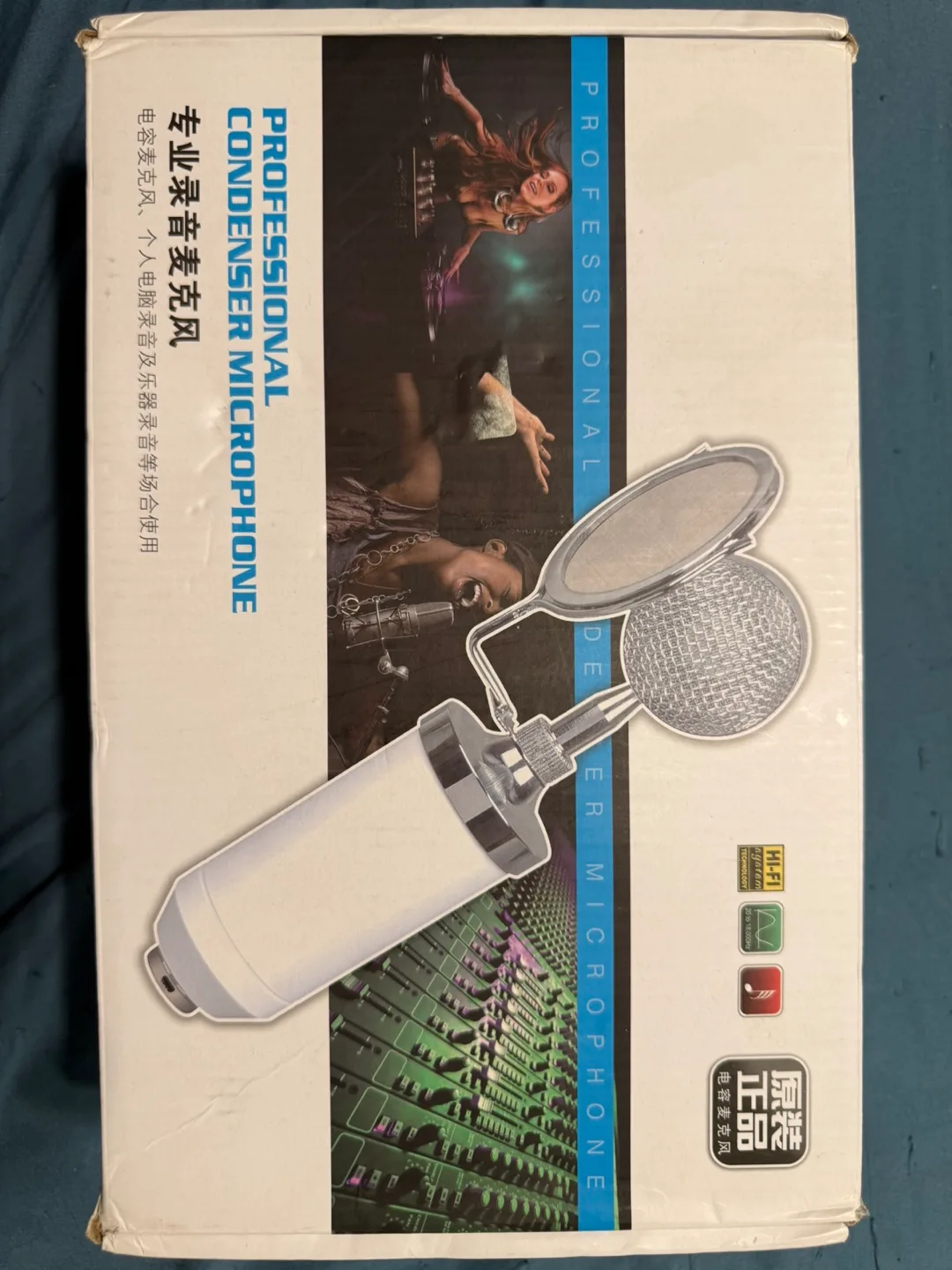Professional Condenser Microphone - Red thumbnail