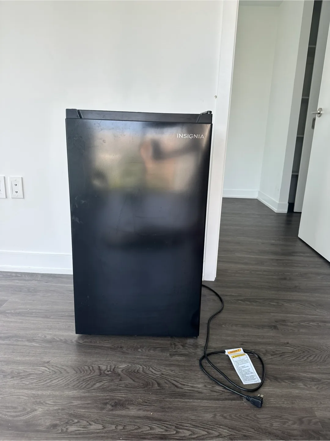Insignia 3.3 Cu. Ft. Mini Fridge - Black thumbnail