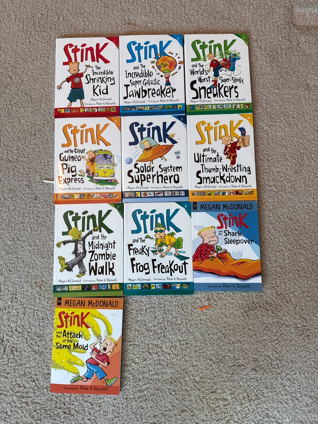 Stink Book Series by Megan McDonald (10 Books) thumbnail