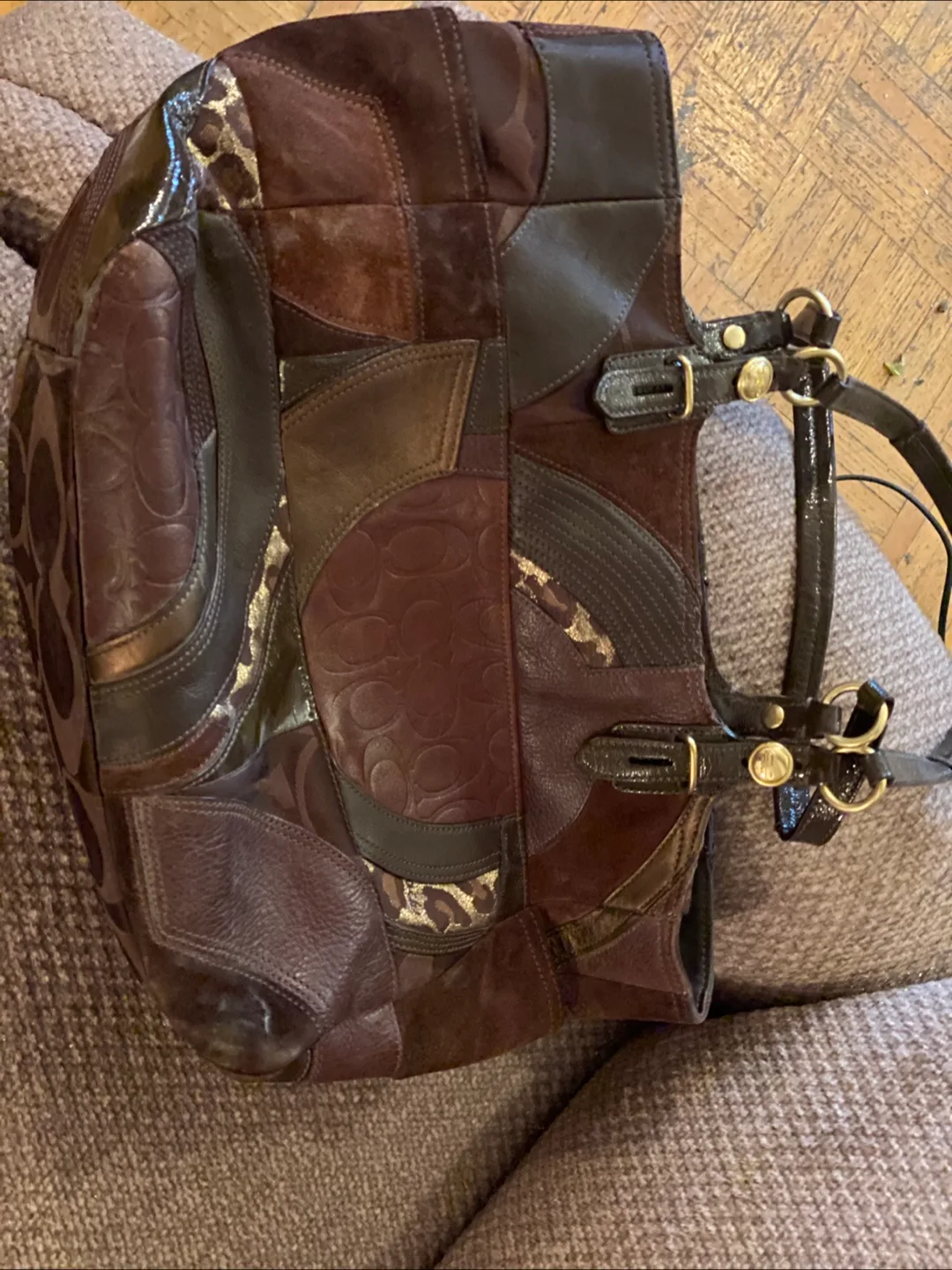 Coach Patchwork Hobo Bag