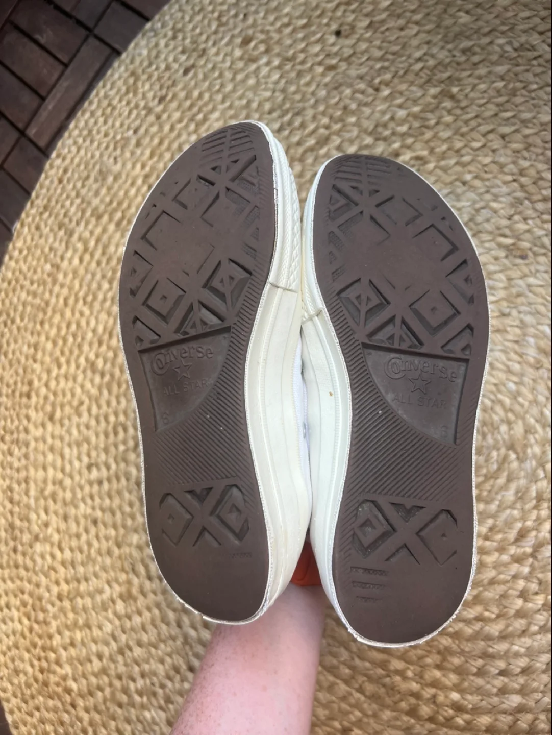 Comme Des Garçons Play x converse high tops - size 8 image indicator(6)