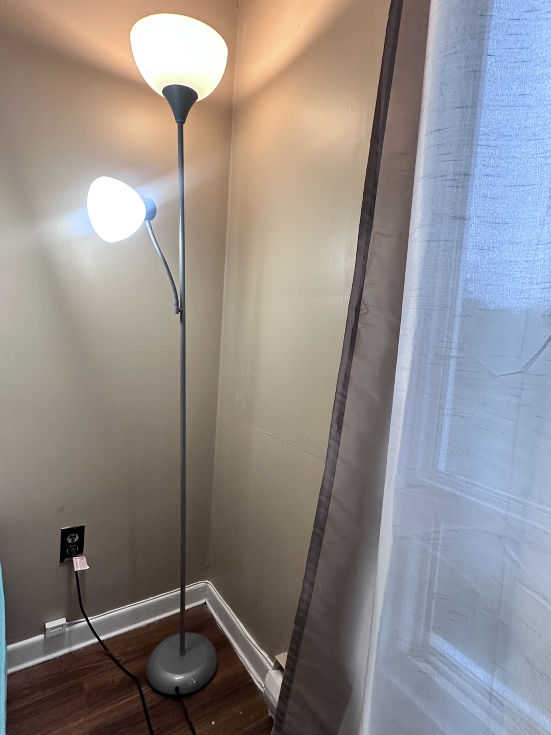 Floor Lamp with Reading Light - 1.83m Tall - photo 2