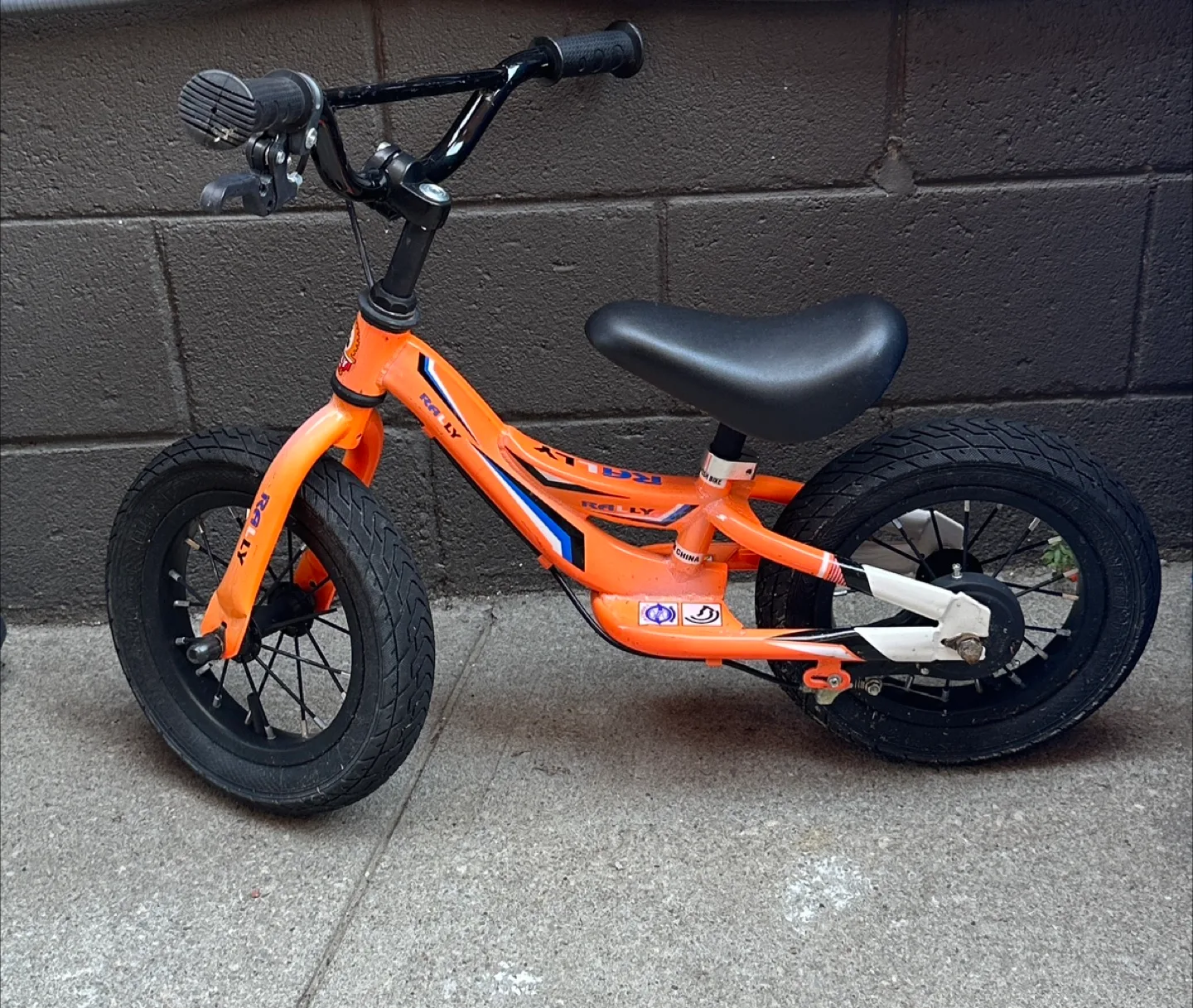 Rally Kids Balance Bike - Orange thumbnail