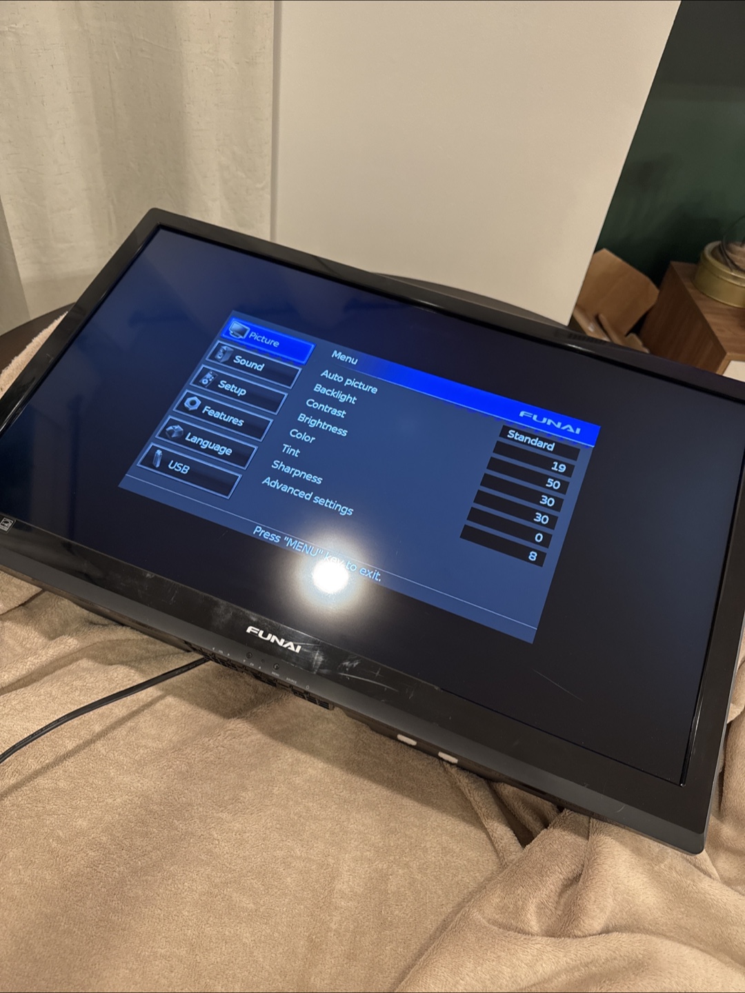 32in Funai TV - Great for streaming/2nd screen!