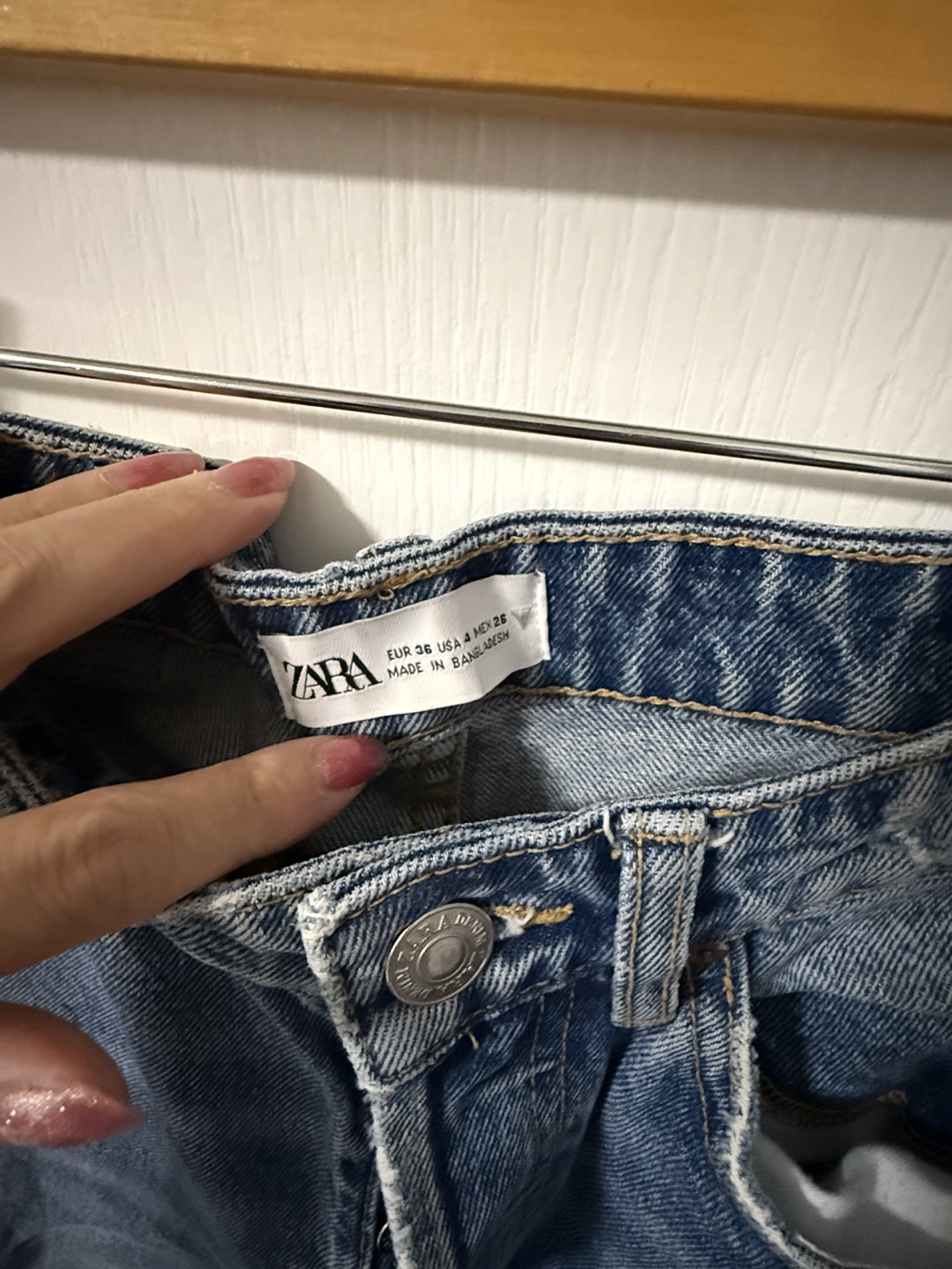 Zara Denim Jeans Size 36 - photo 3