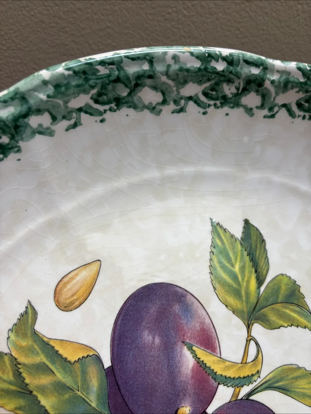 Italian Stoneware Platter, 15 inch image indicator(6)