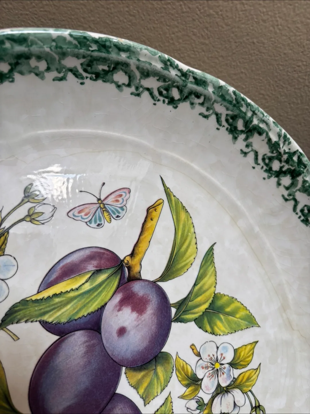 Italian Stoneware Platter, 15 inch image indicator(4)