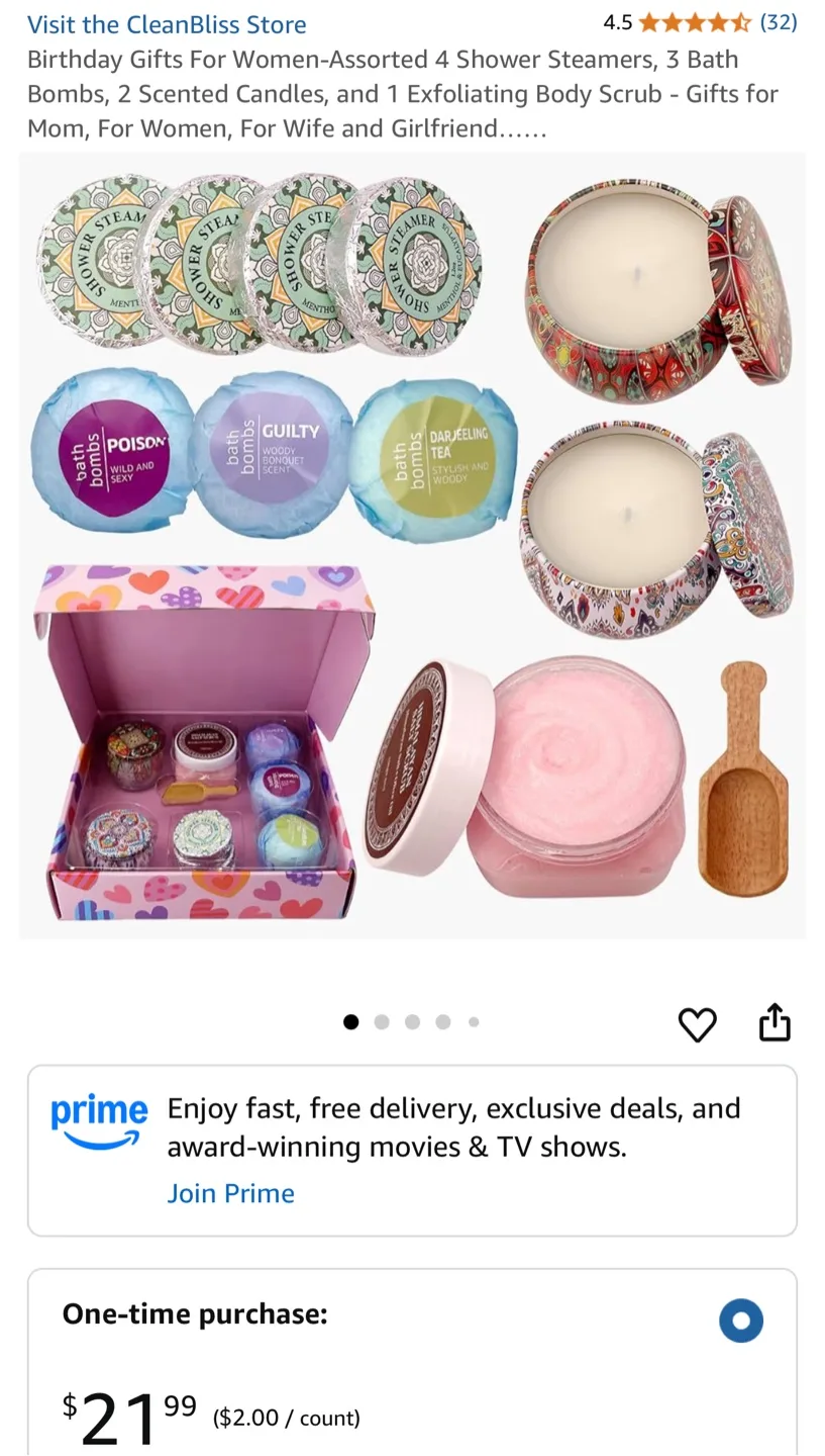 CleanBliss Beauty Gift Set for Women - New image indicator(5)