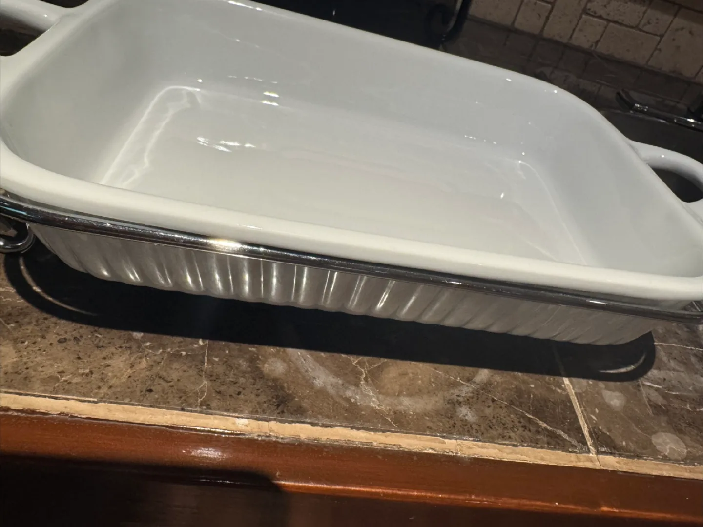 White  Baking Dish thumbnail