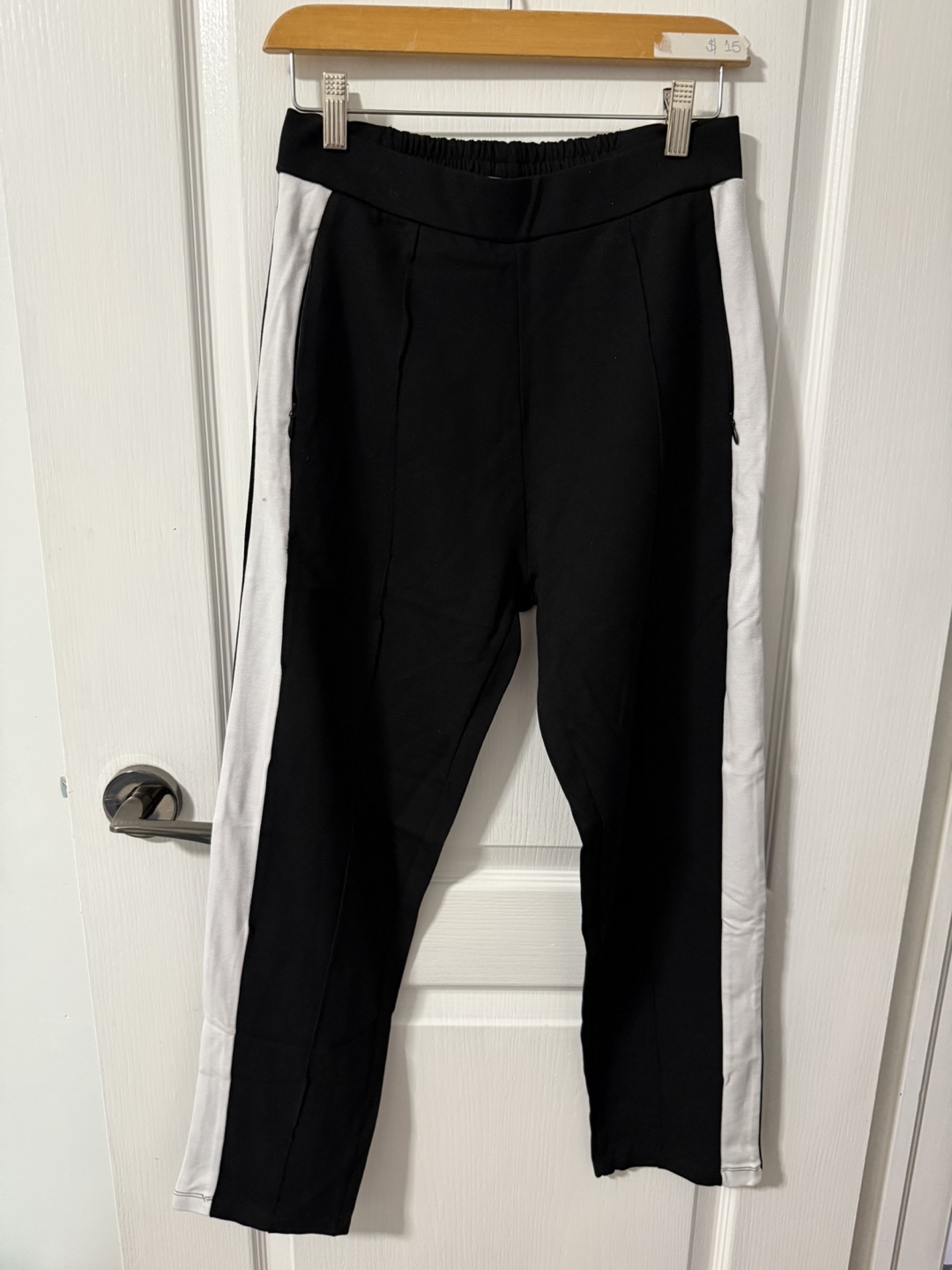 Urban Outfitters Black & White Track Pants - Size S