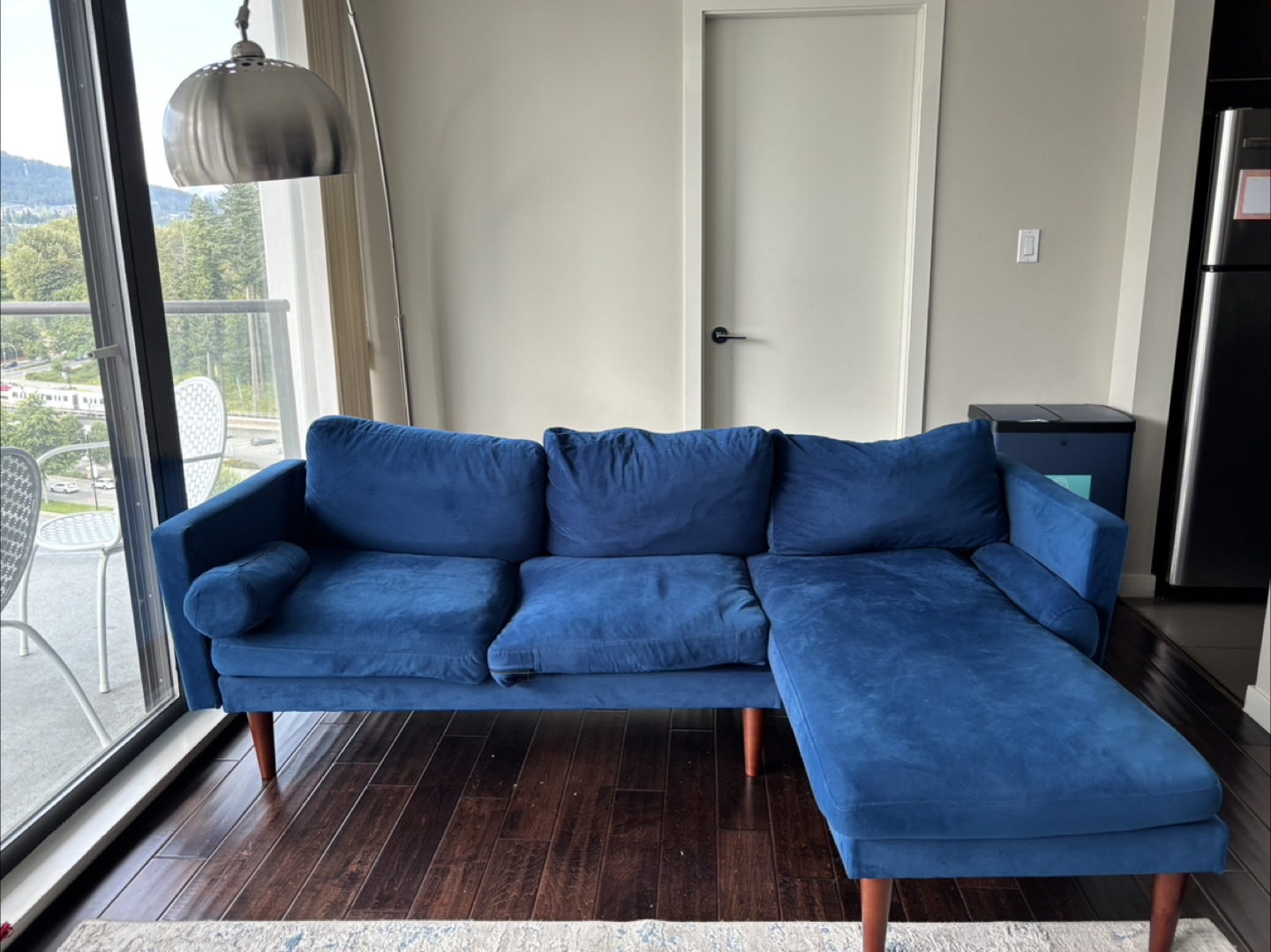 Blue Sectional Sofa