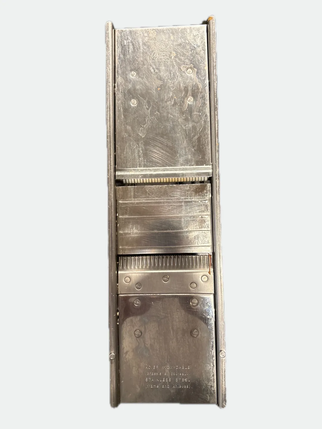 Vintage Stainless Steel Mandoline Slicer thumbnail