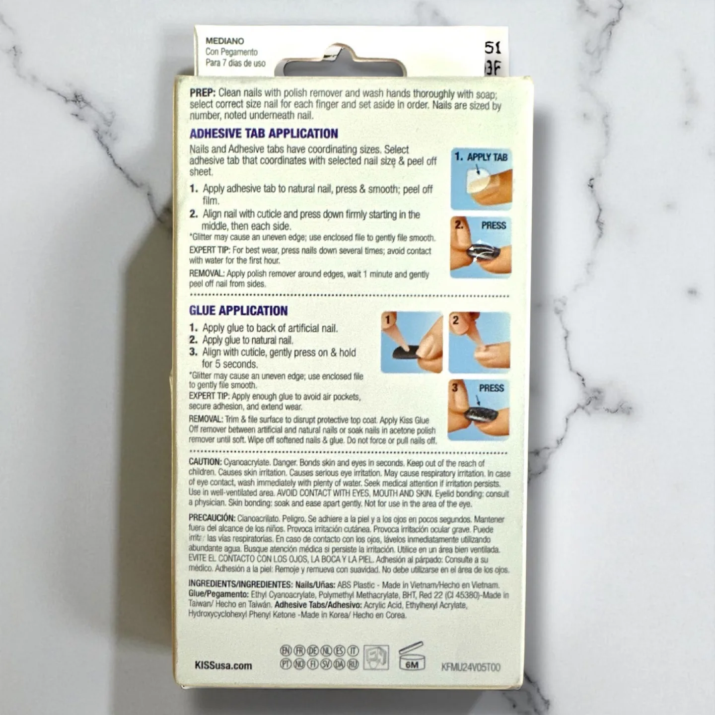 Nail Care| KISS Gel Fantasy Nails + Sally Hansen Strength Serum image indicator(4)