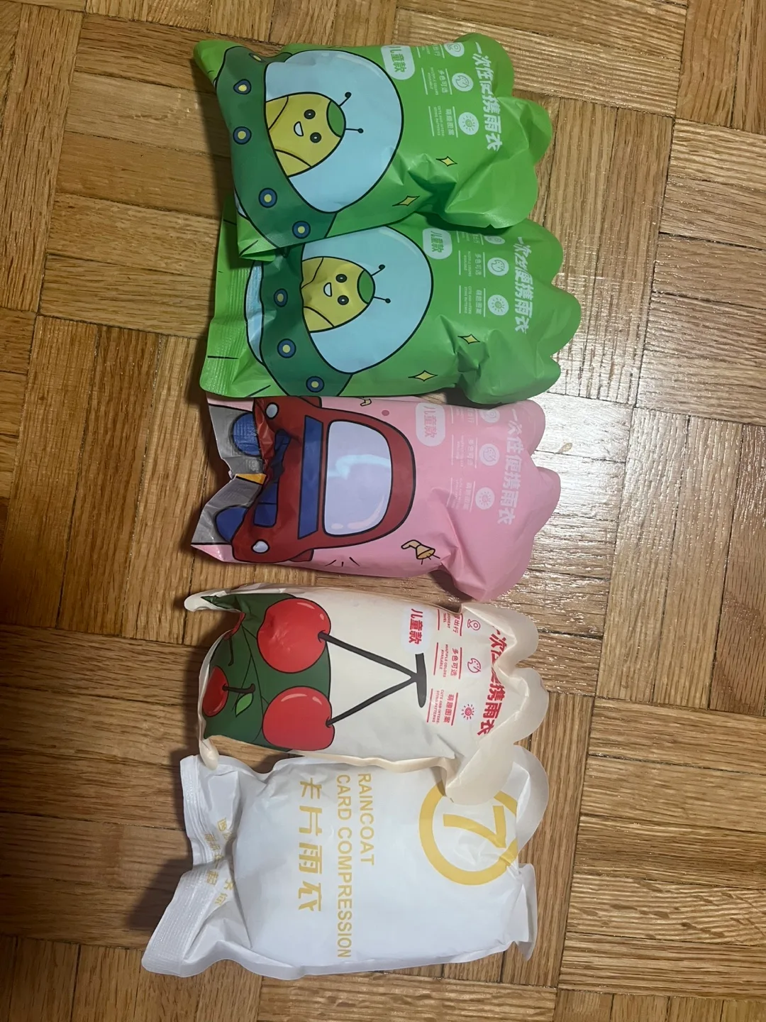 Kids Card Compression Raincoat thumbnail