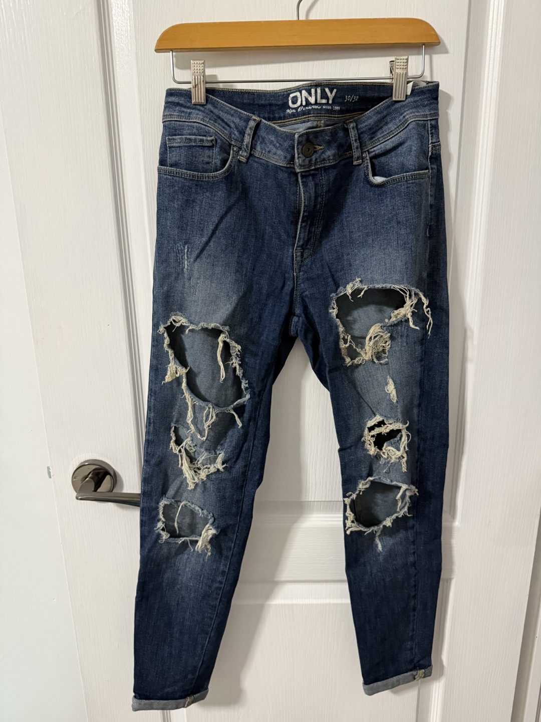 ONLY Ripped Jeans, Size 30/32