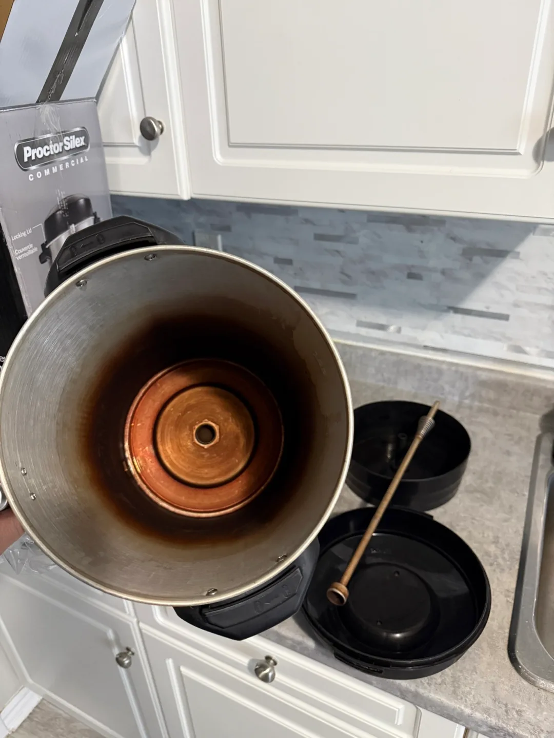 Commercial 100 Cup Coffee Urn, Stainless Steel image indicator(7)