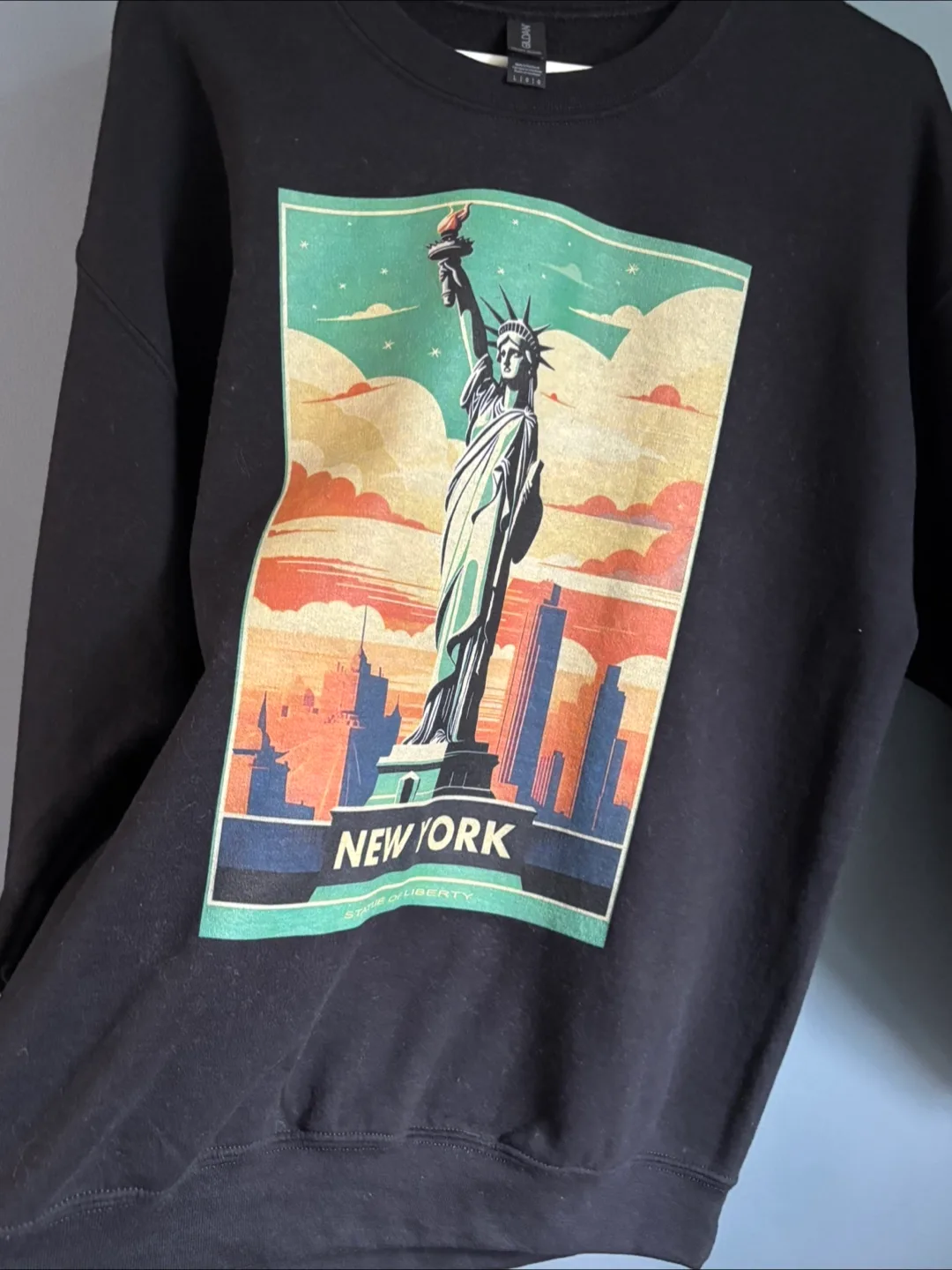 Gildan Heavy Blend New York Sweatshirt - L thumbnail