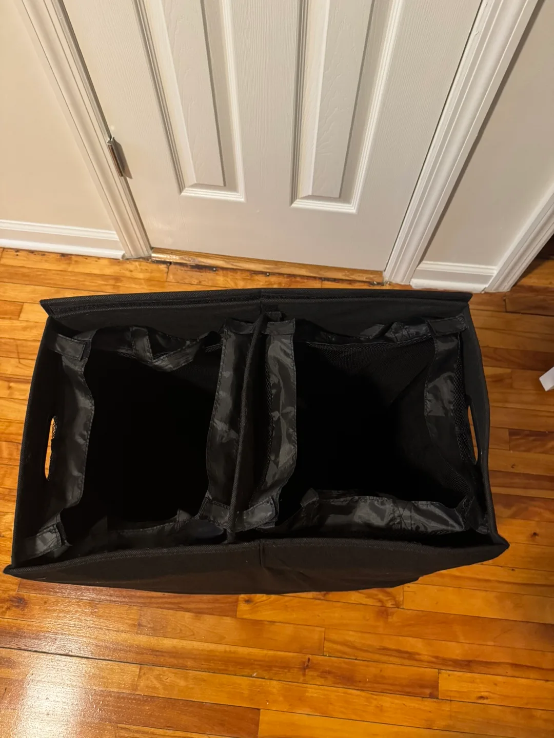 Black Laundry Hamper with Mesh Bags image indicator(6)