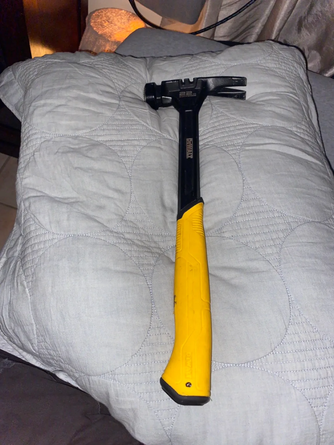 DeWalt Hammer - Yellow Handle thumbnail