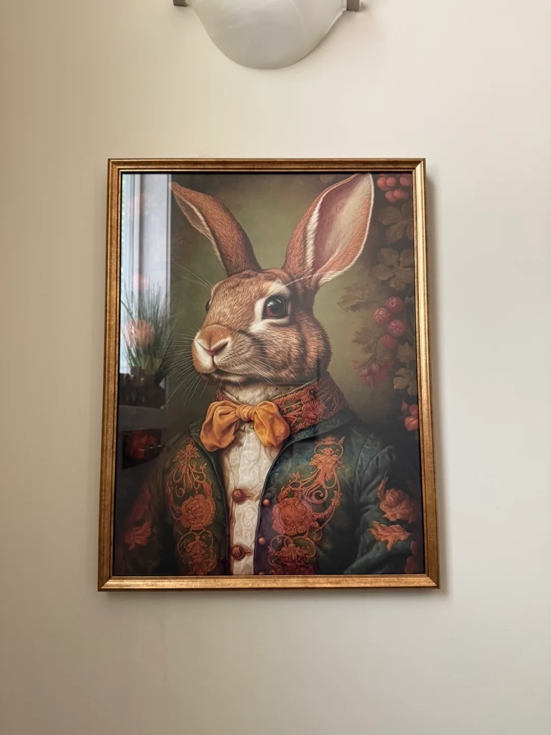 Framed Rabbit Portrait thumbnail