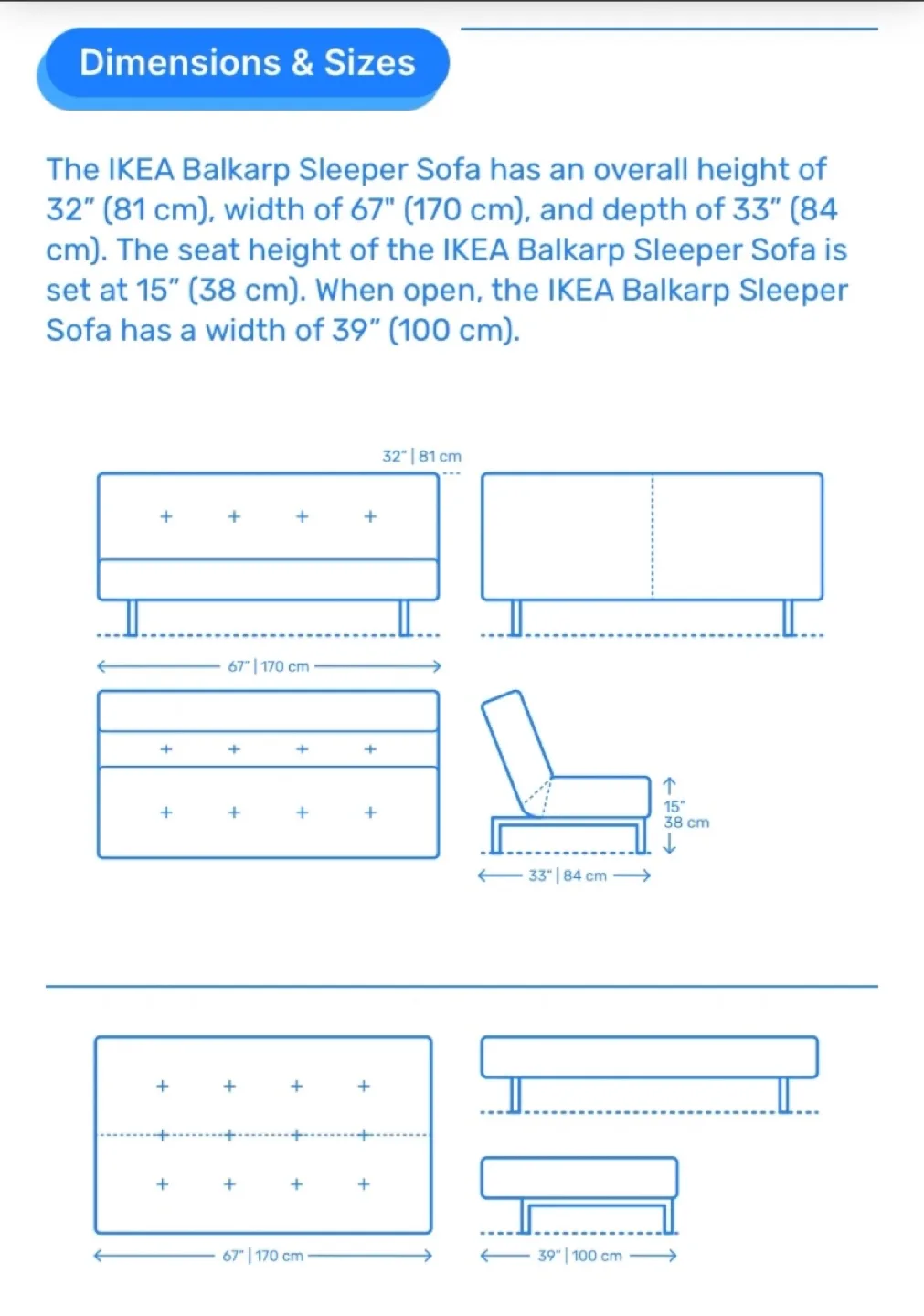 IKEA Ballard Sleeper Sofa Futon - Great Condition (CAN DELIVER) image indicator(2)
