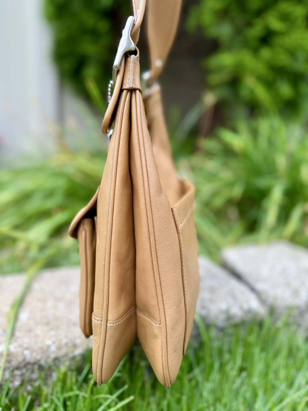 Vintage Coach Legacy Leather Slim Flap Hobo 9340 - photo 3