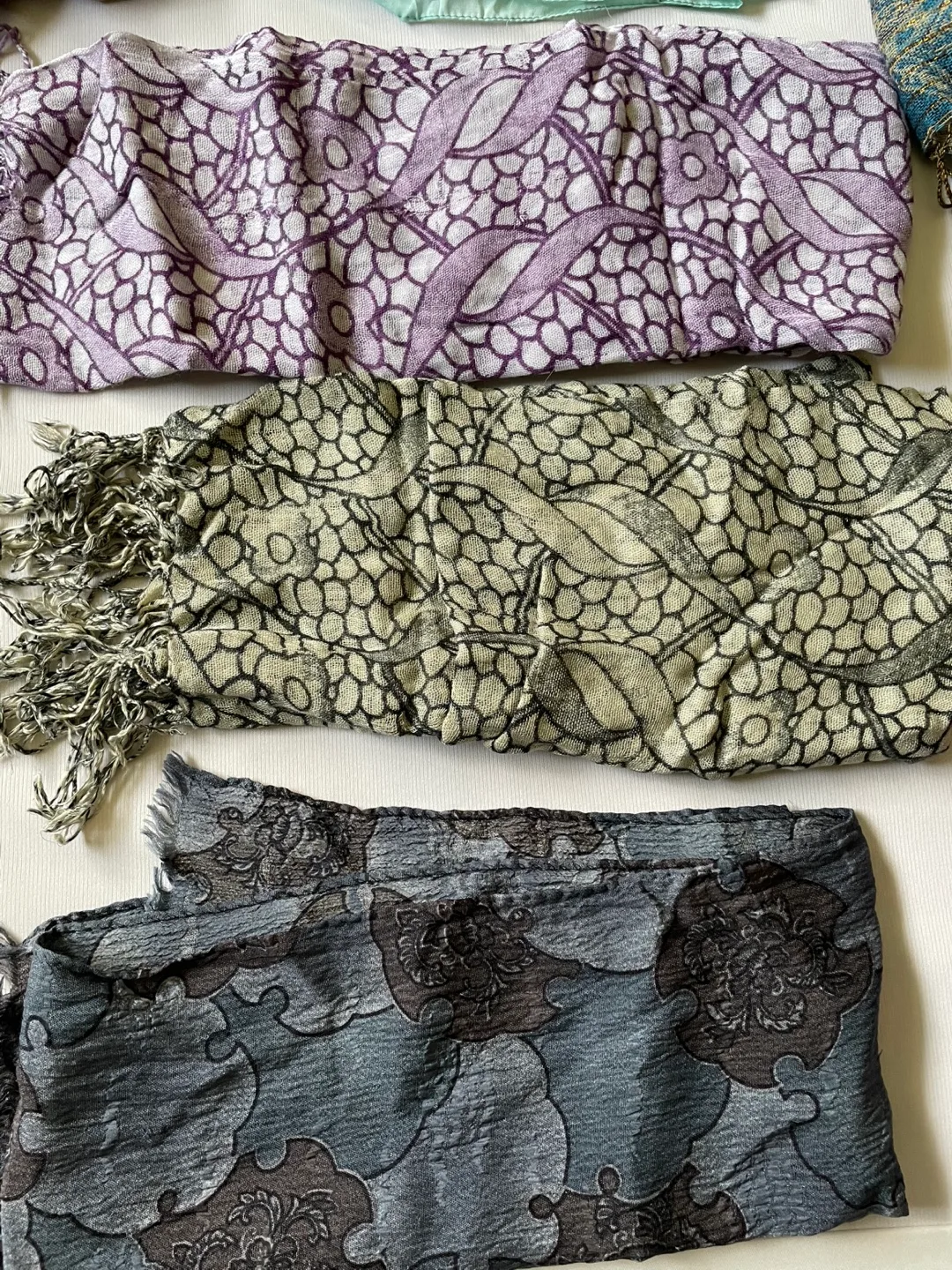 Assorted Scarves - Variety of Colors & Patterns image indicator(9)