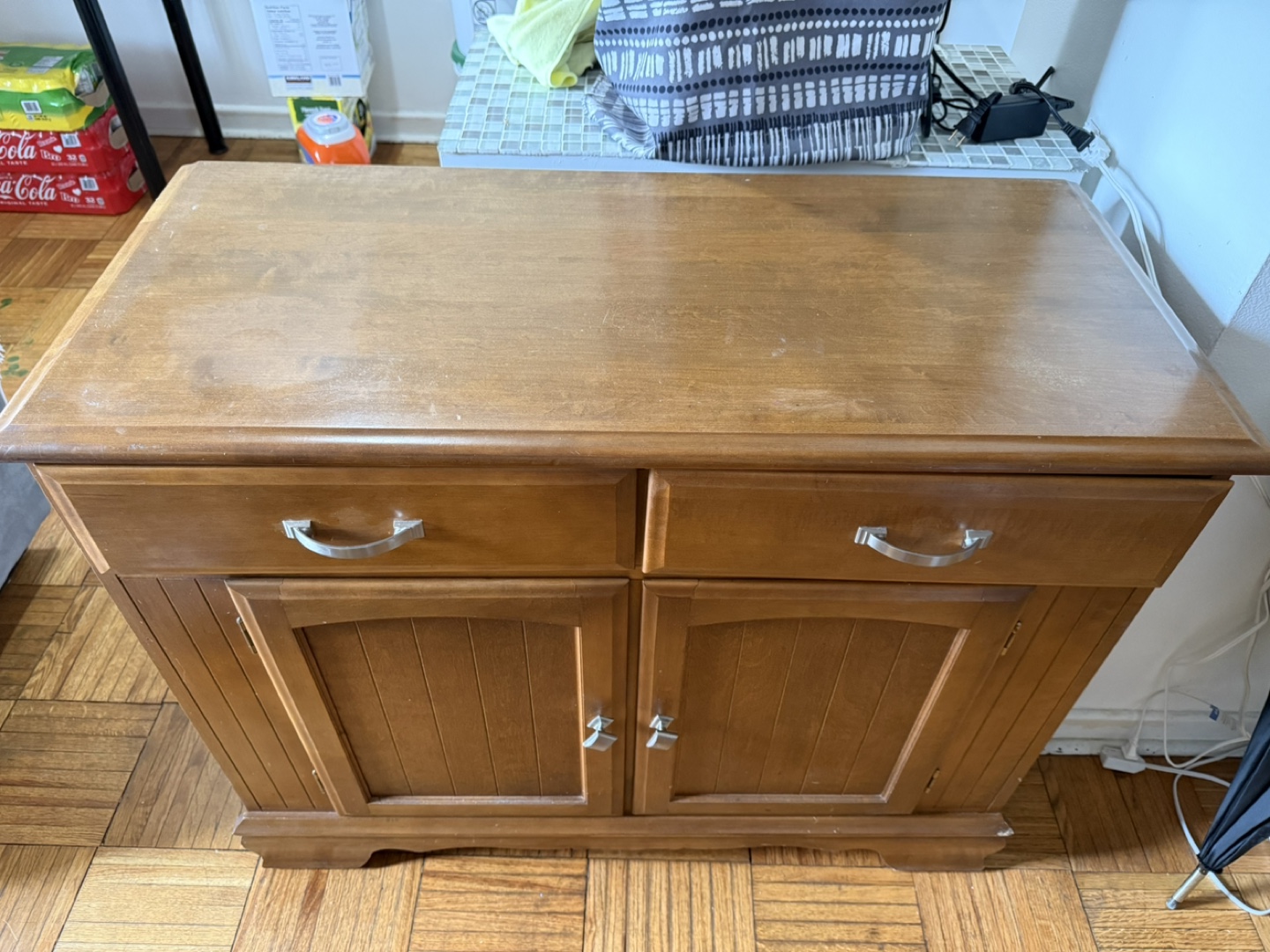 Solid Wooden Cabinet with Drawers - photo 4