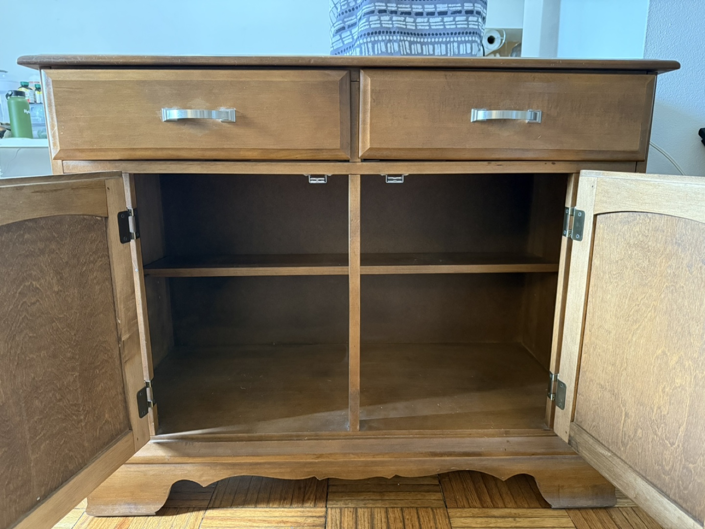 Solid Wooden Cabinet with Drawers - photo 5