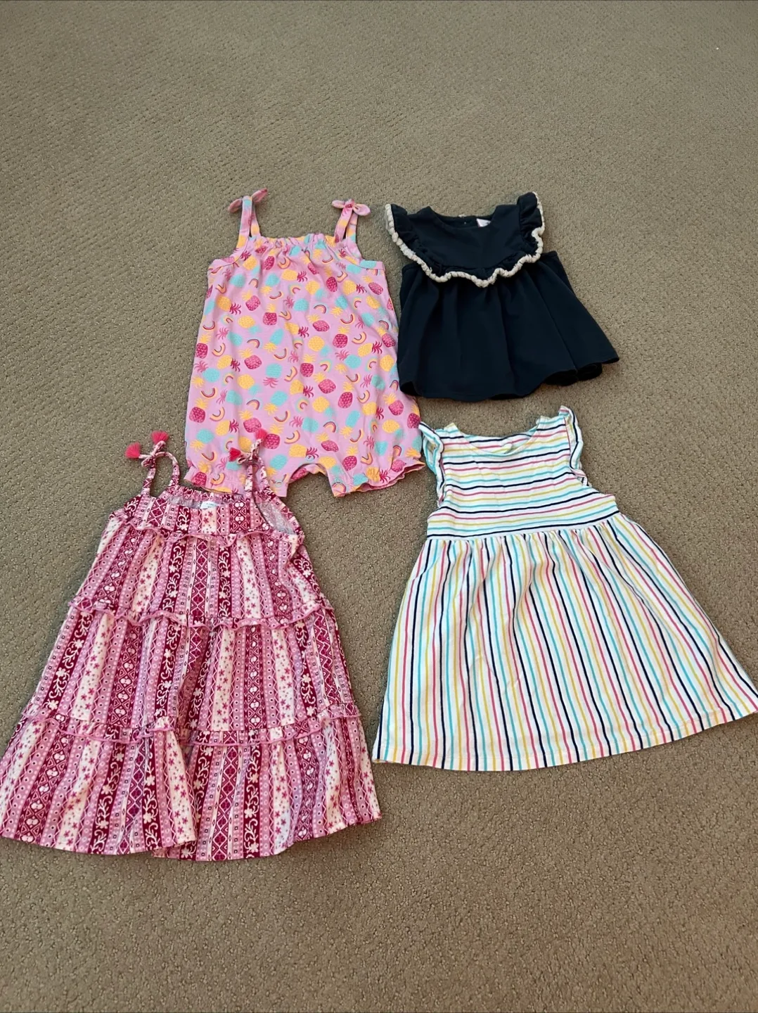 NEW GIRL’S SIZE 18-24 MONTH CLOTHES (SEE DESCRIPTION) thumbnail