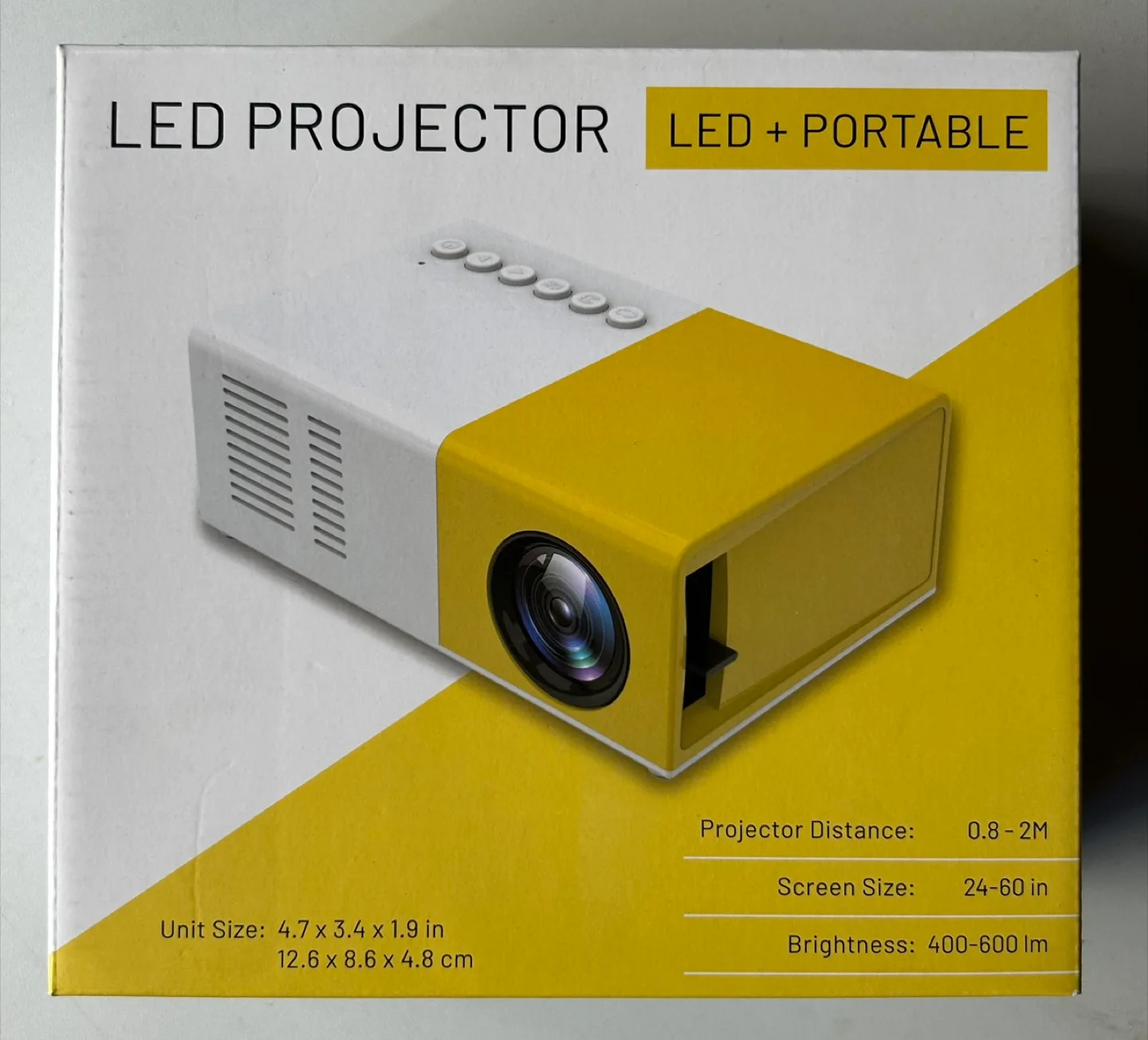 LED Portable Projector - New in Box thumbnail