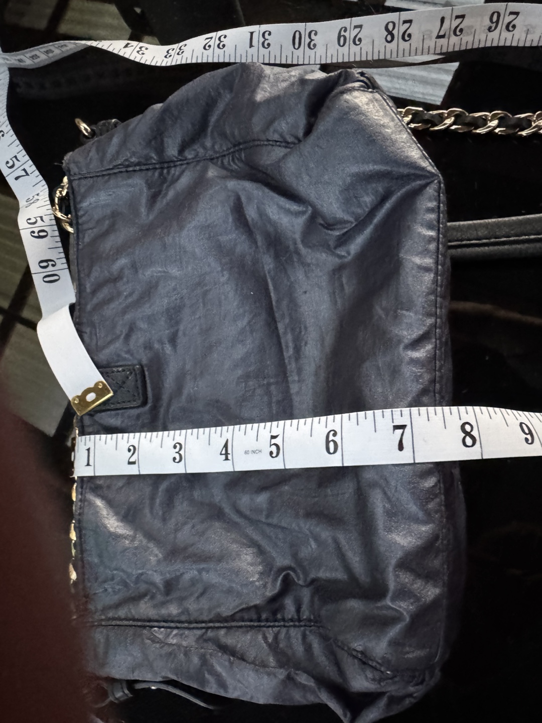Juicy Couture Black Leather Chain Bag - photo 5
