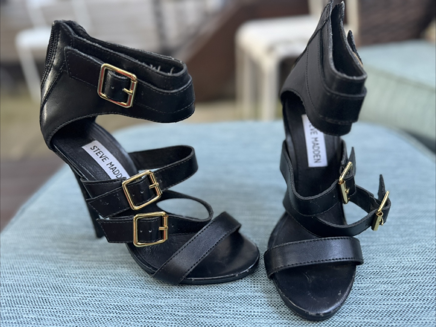 Steve Madden Black Heels