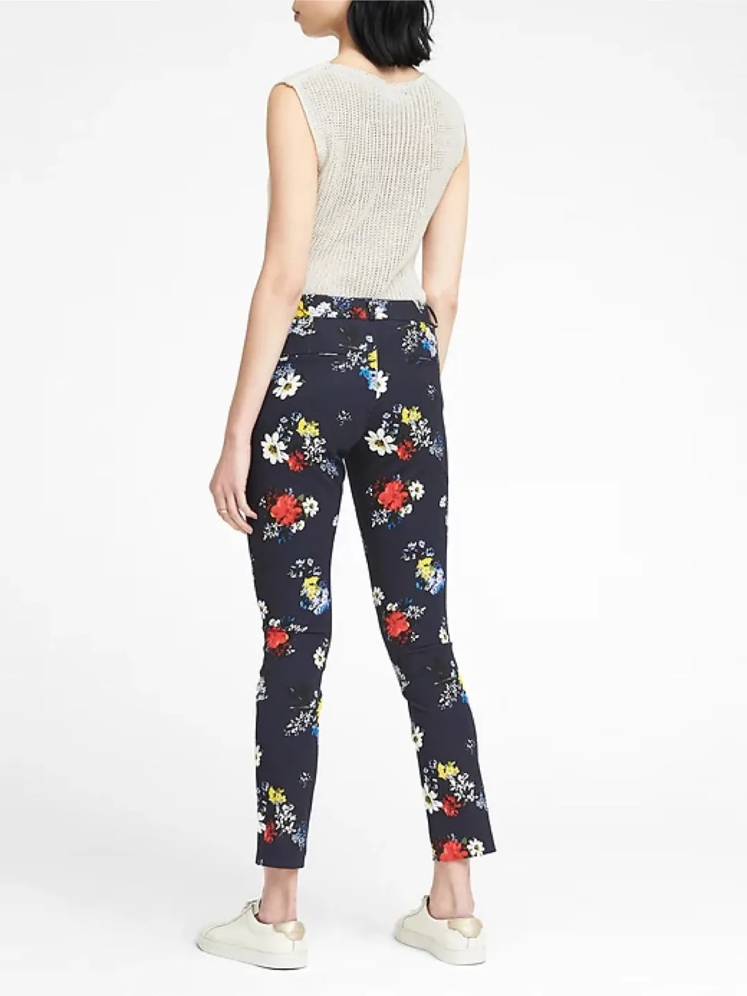 Banana Republic Sloan Dress Pants (Petite size 4/S) thumbnail