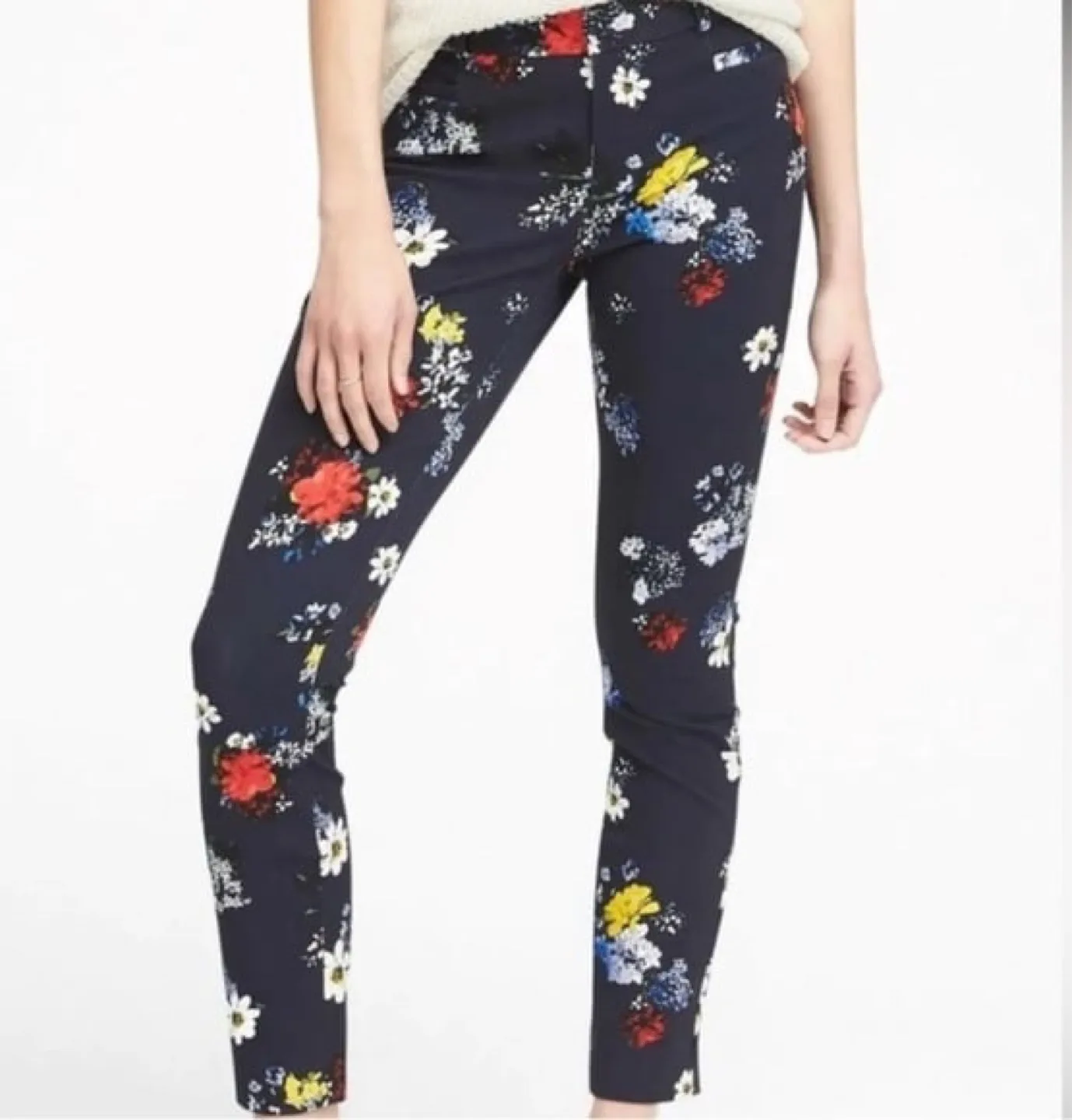 Banana Republic Sloan Dress Pants (Petite size 4/S) image indicator(7)