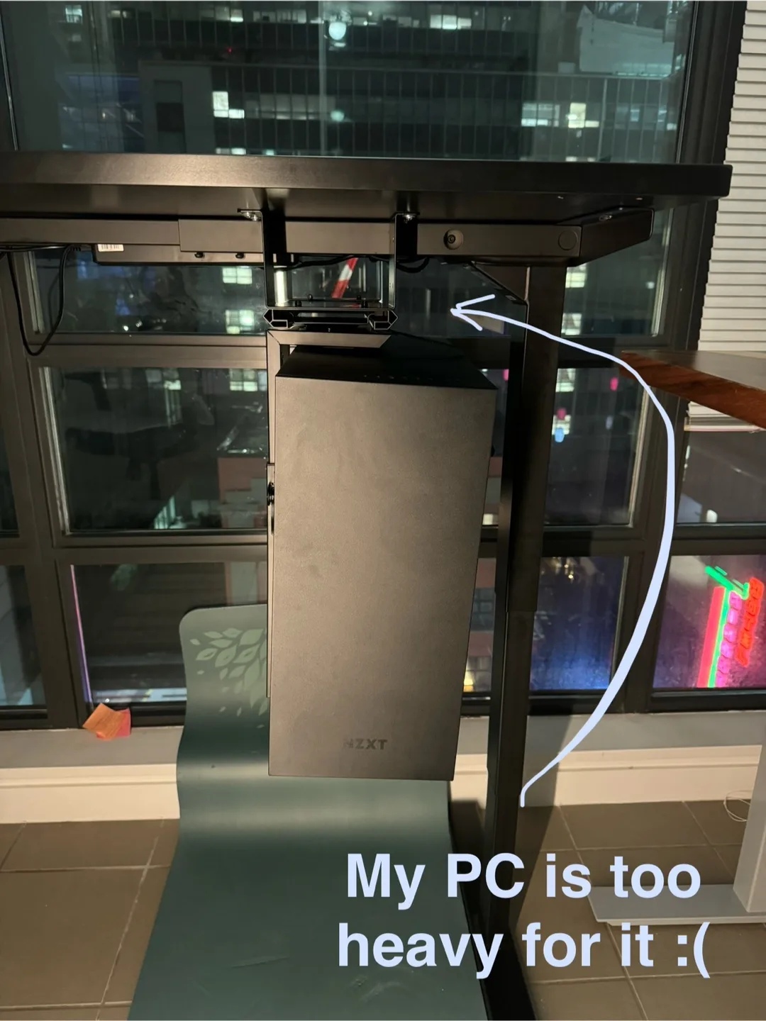 Progressive Desk Slide and Swivel CPU Holder - Black image indicator(5)