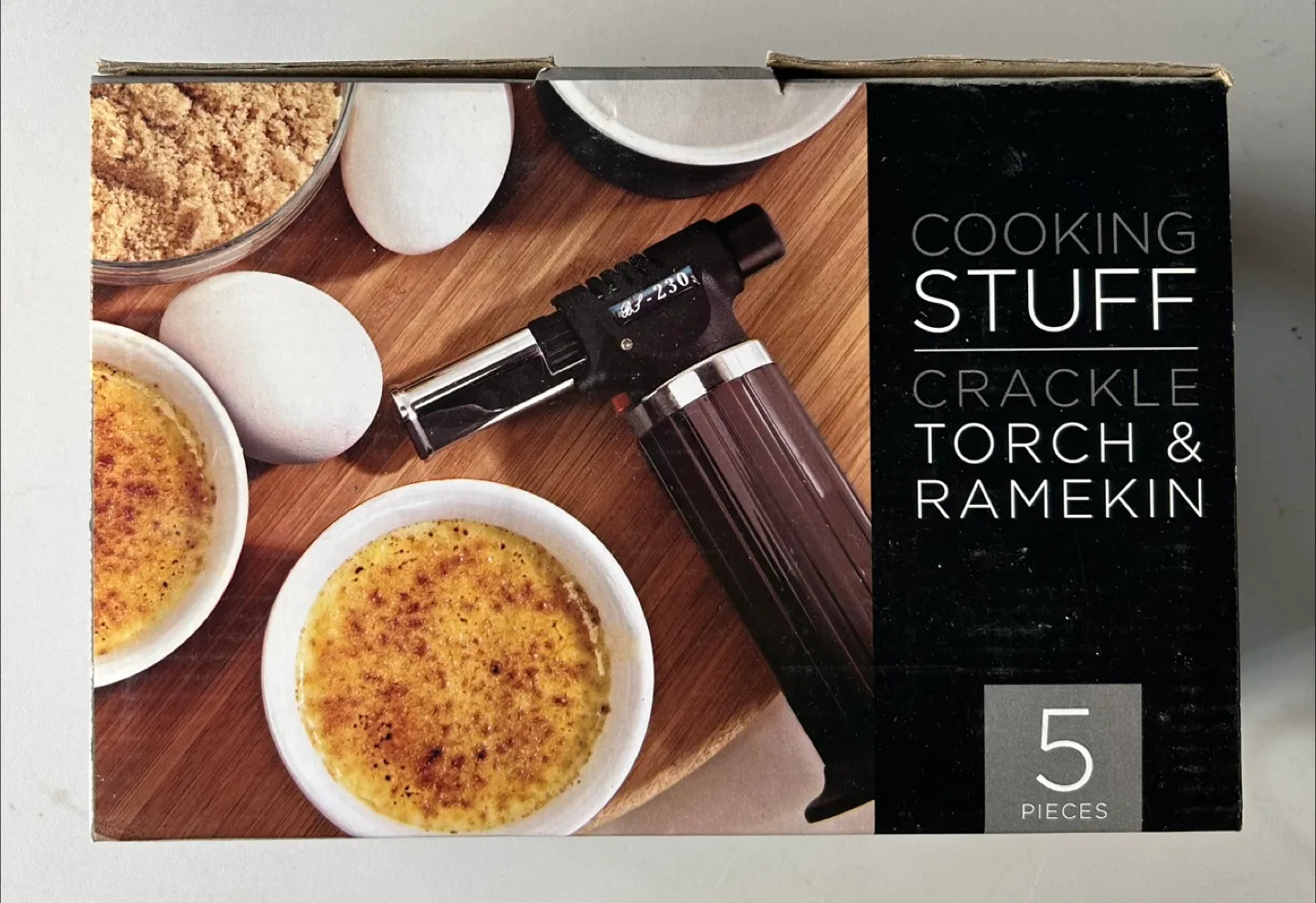 Brand New Crackle Torch & Ramekin Set thumbnail