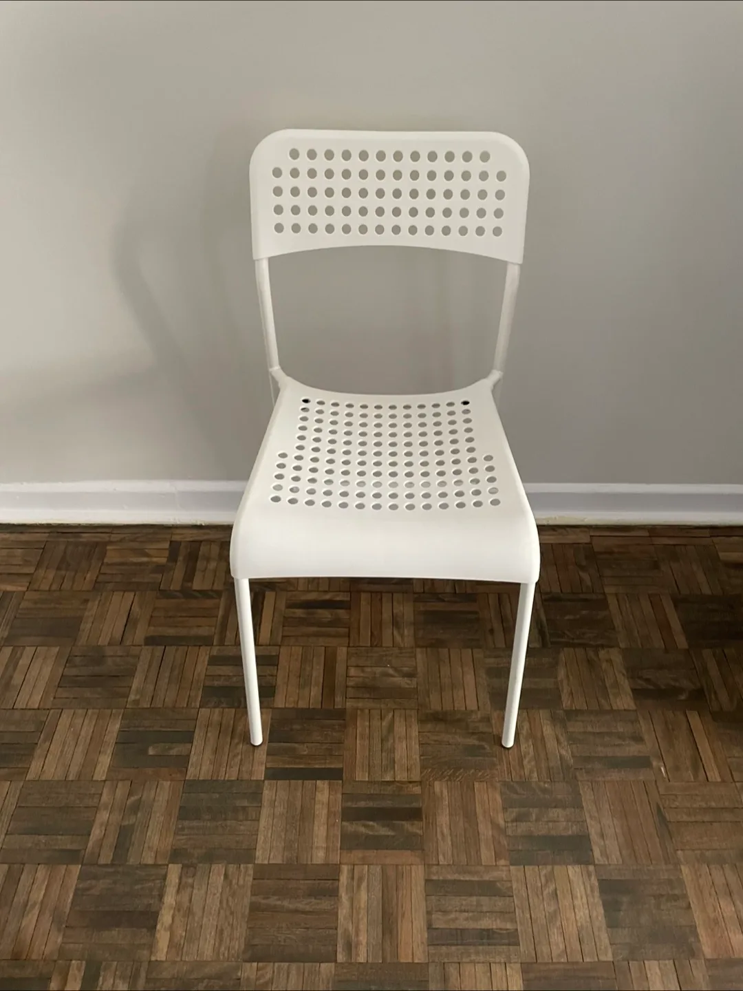 IKEA white chair thumbnail