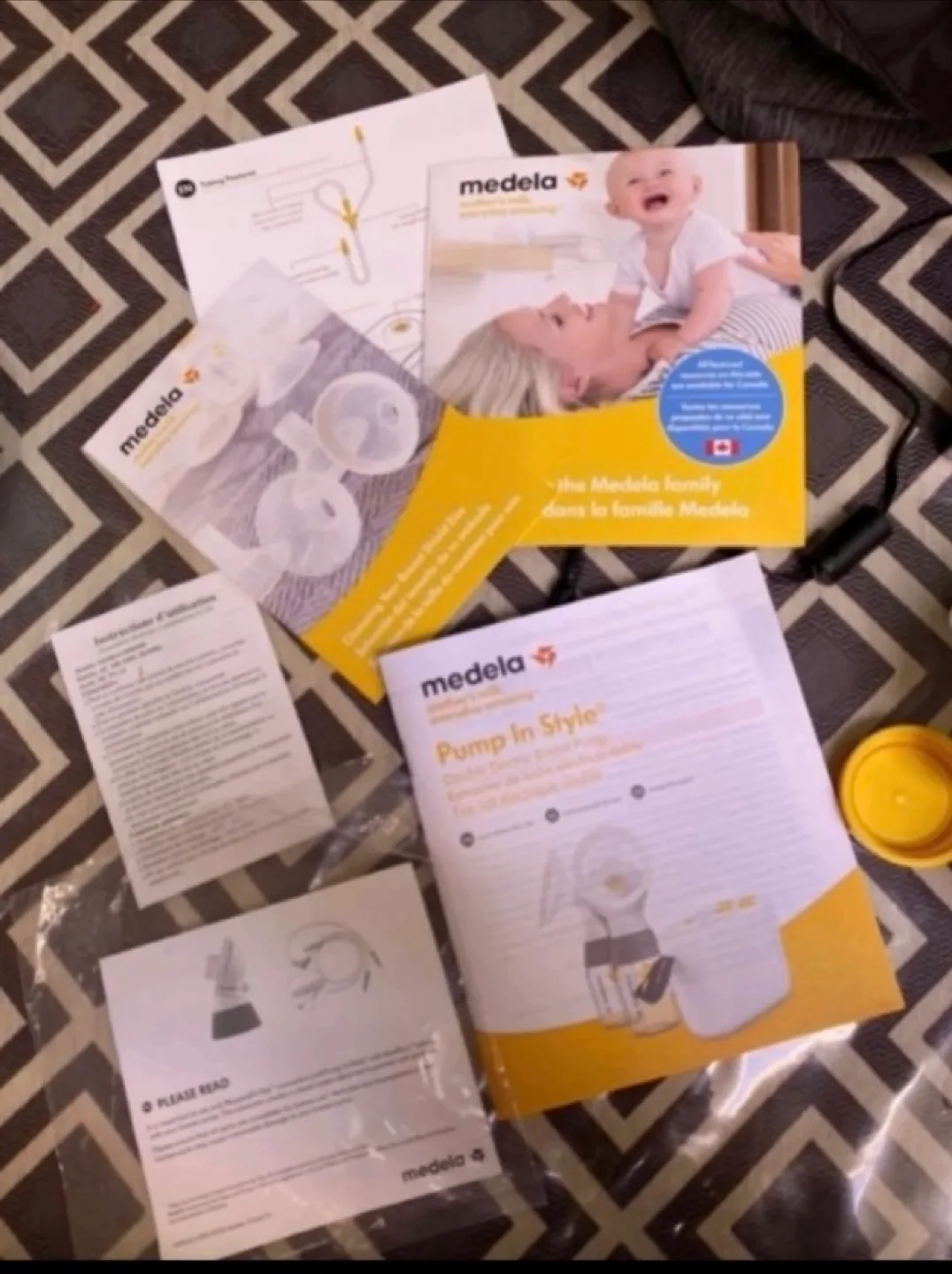 Breast pump Medela image indicator(5)