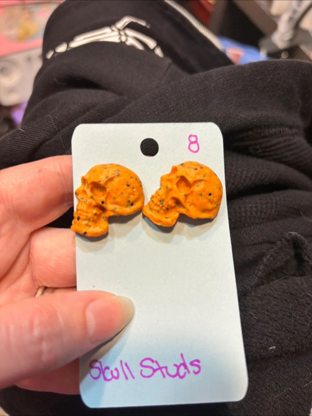 Skull  Earrings thumbnail