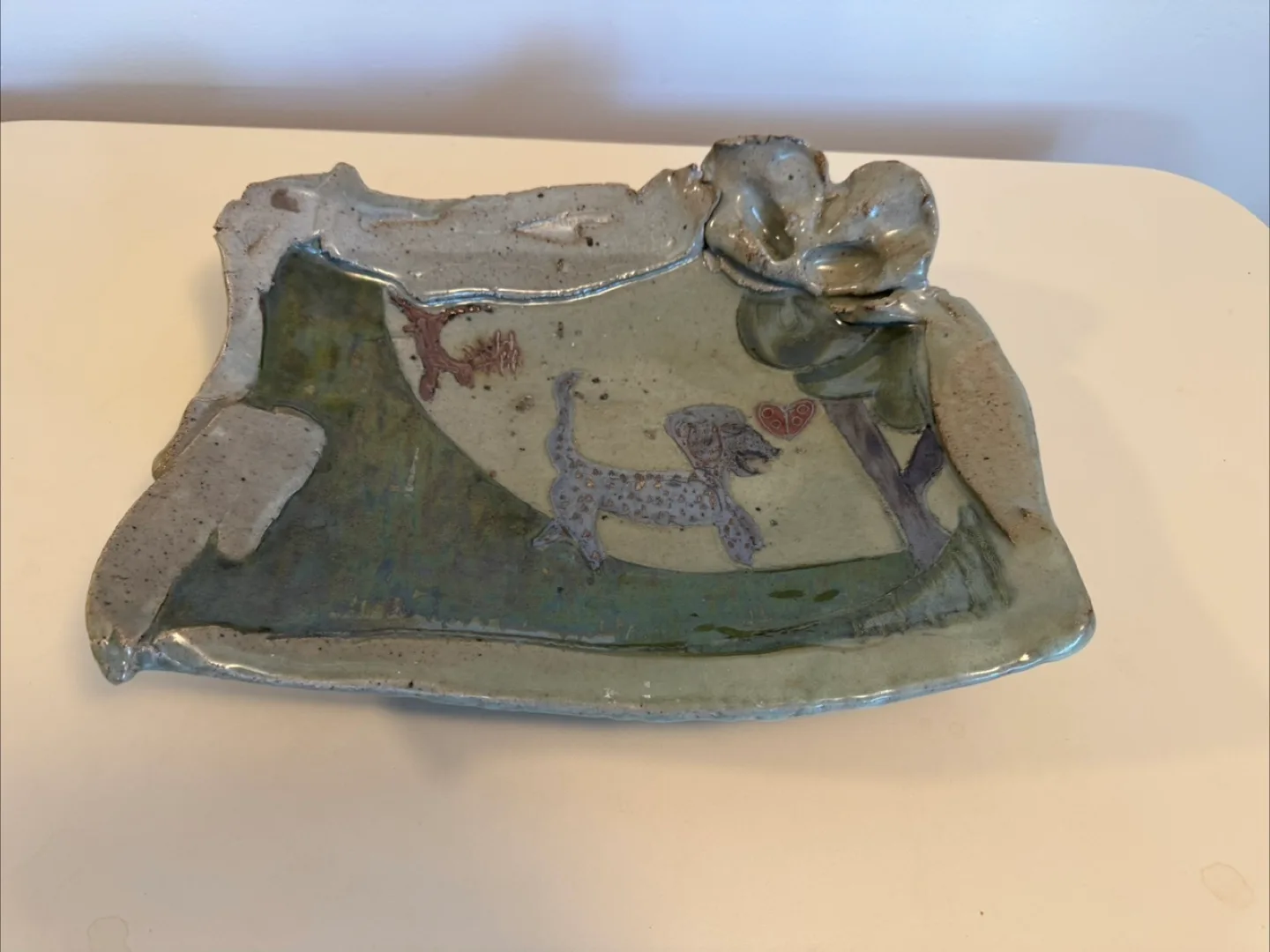 Sally Michener Ceramic Sculpture 14.5” * 12.5” image indicator(3)