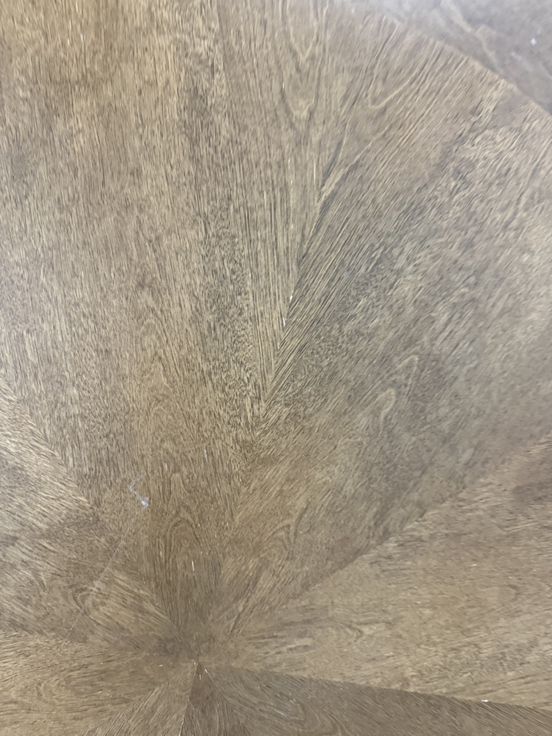 Round Wooden Table - Brown - photo 3