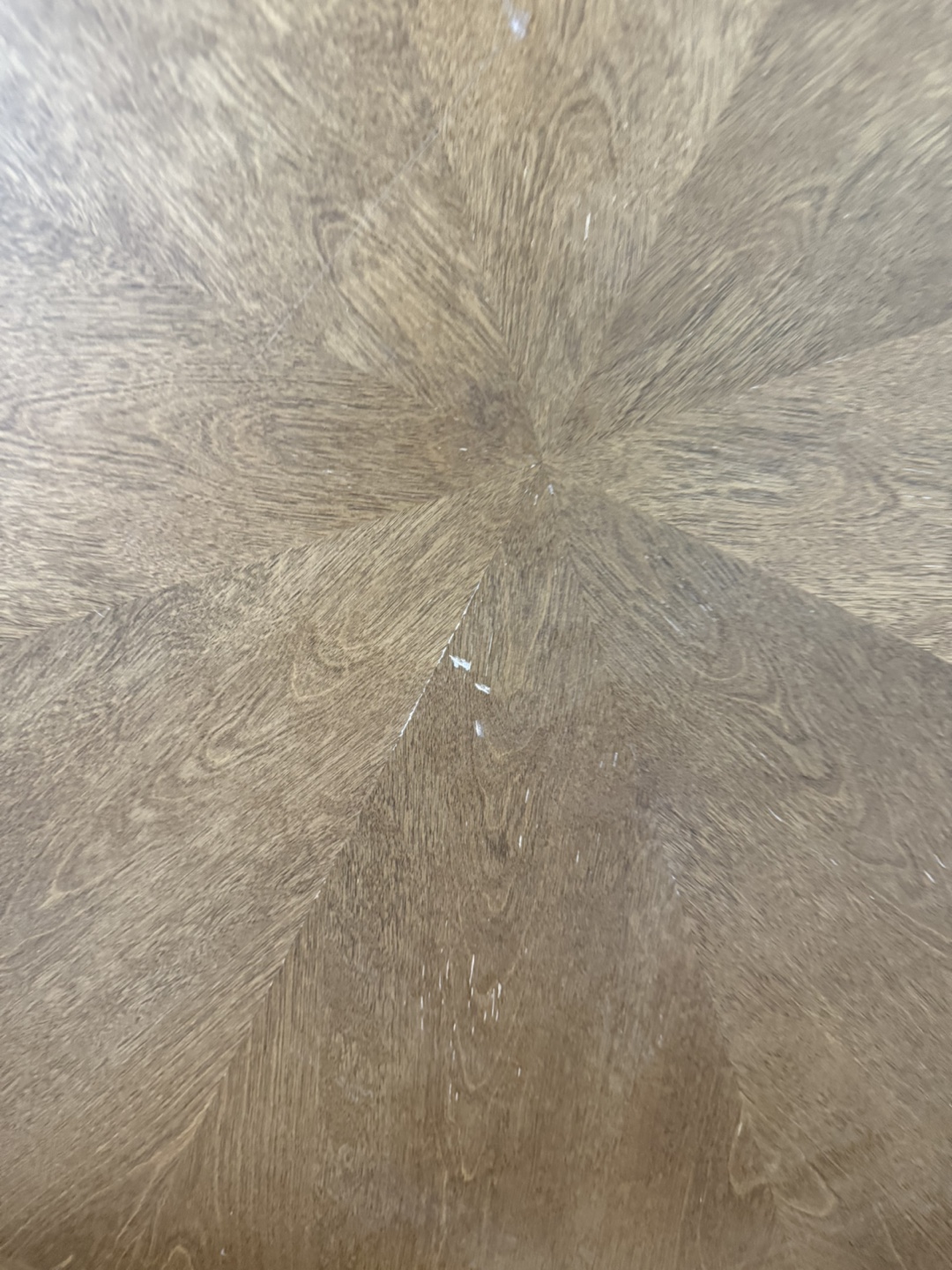 Round Wooden Table - Brown - photo 5