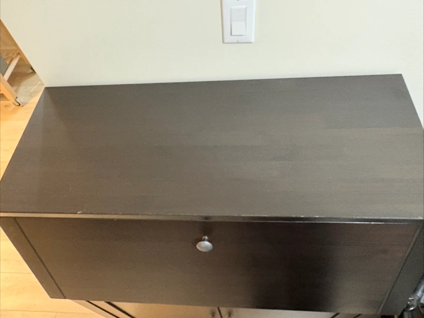 Secretary Desk - Black/Brown image indicator(6)