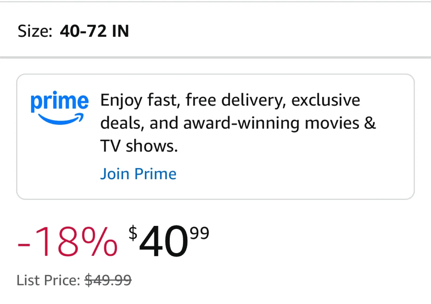 Ausemku Tension Curtain Rod 40-72 Inch image indicator(3)