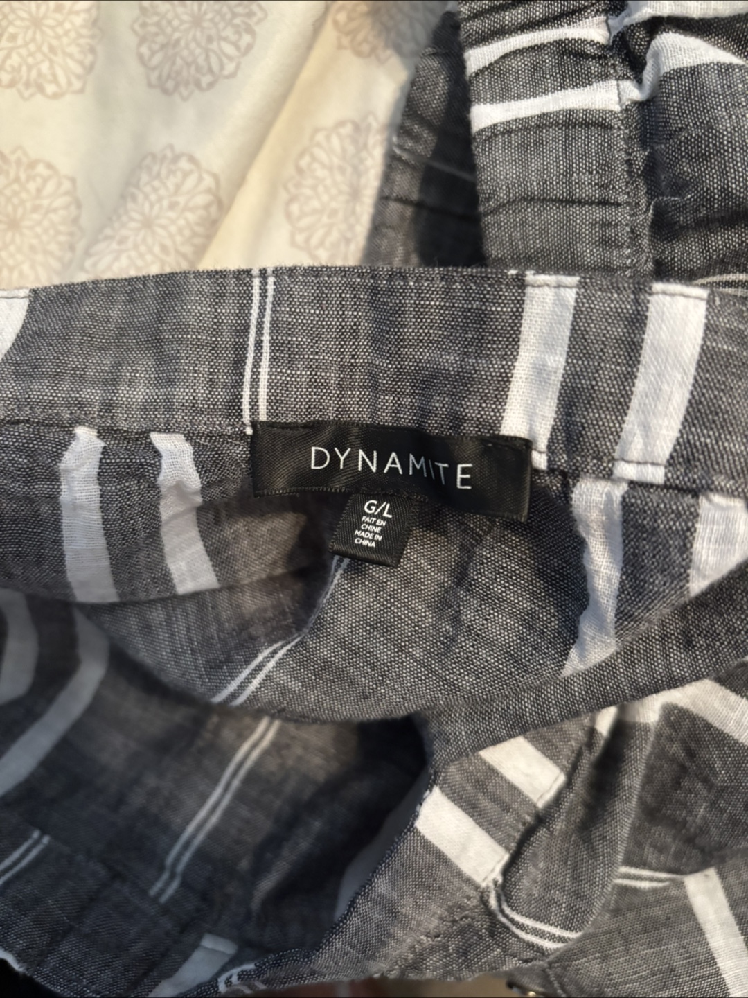 Dynamite Striped Off-Shoulder Top - photo 5
