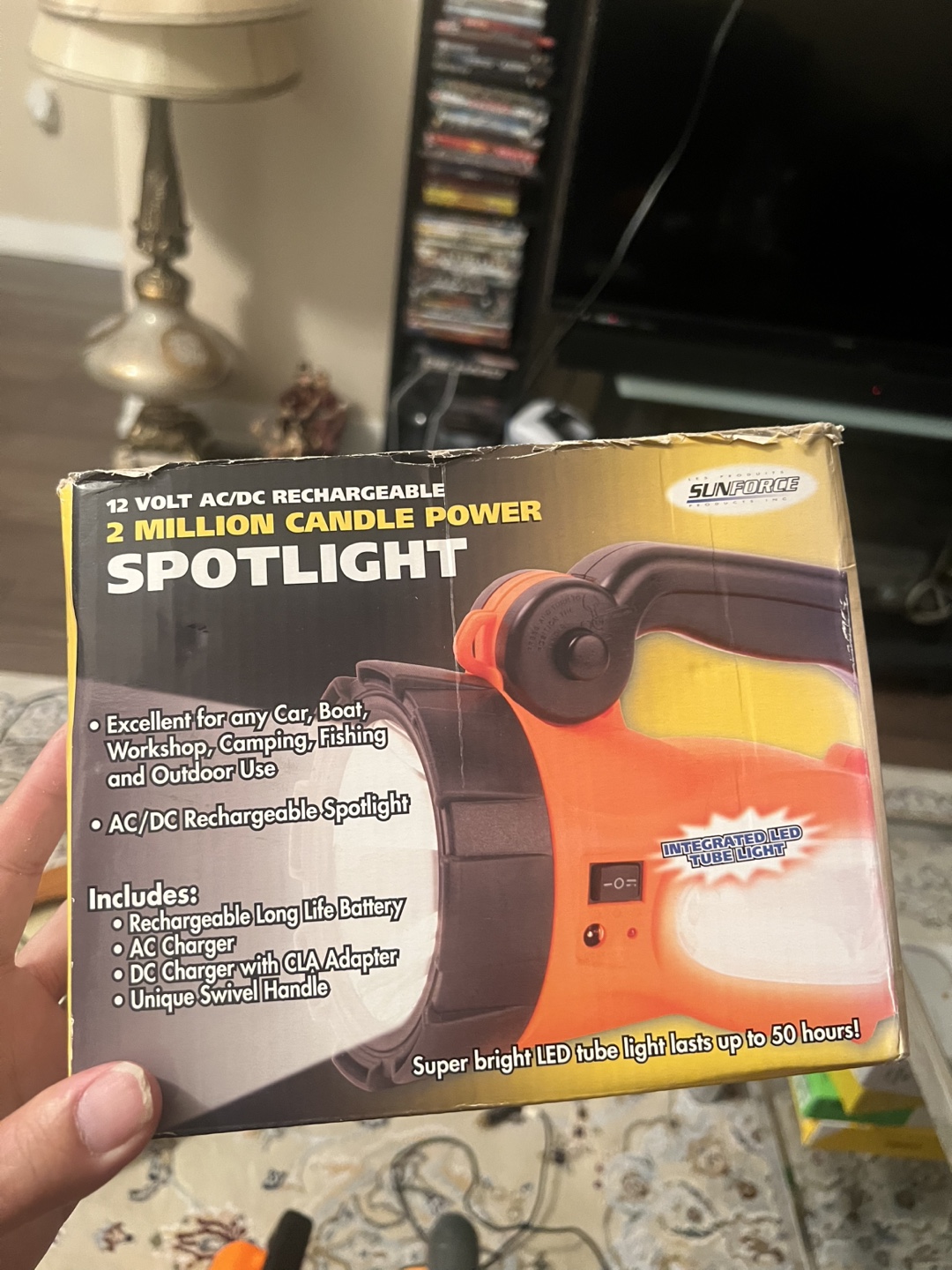 Sunforce 2 Million Candle Power Spotlight