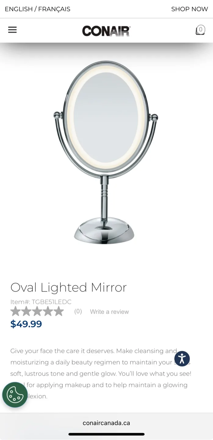 Ring Light Dual Mirror image indicator(3)