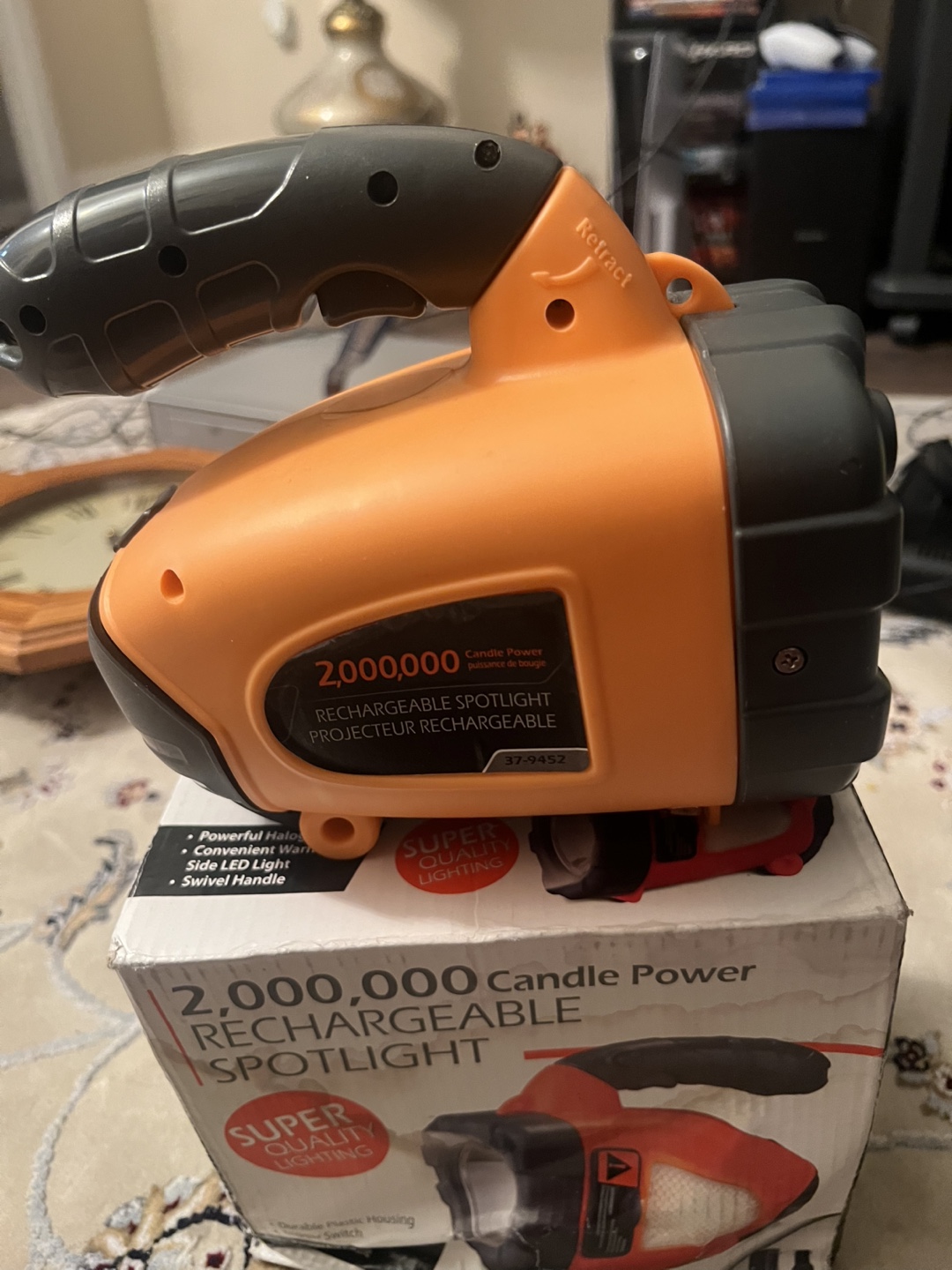 2,000,000 Candle Power Rechargeable Spotlight - photo 5