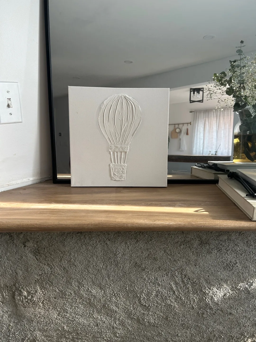 White Cloud & Balloon Canvas Art - Set of 2 image indicator(3)